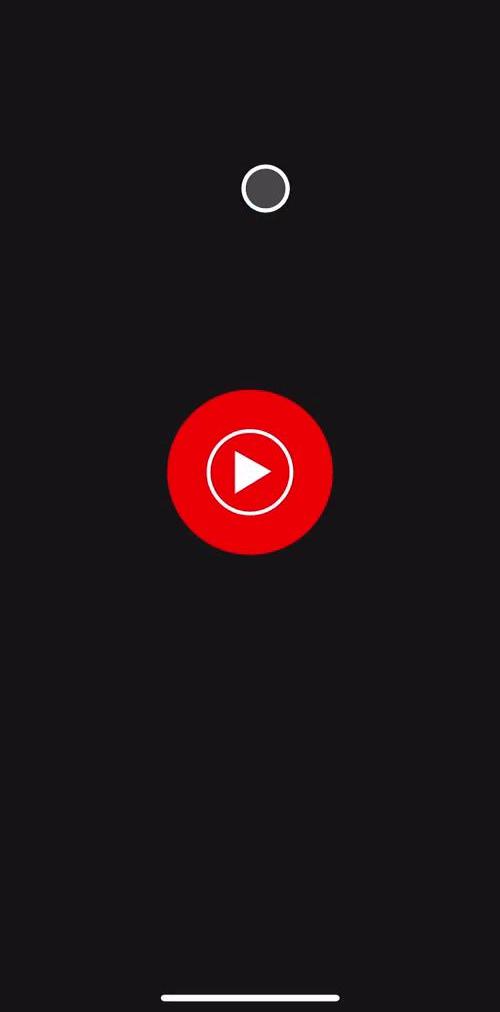 Youtube Music Splash screen screen in the Onboarding flow