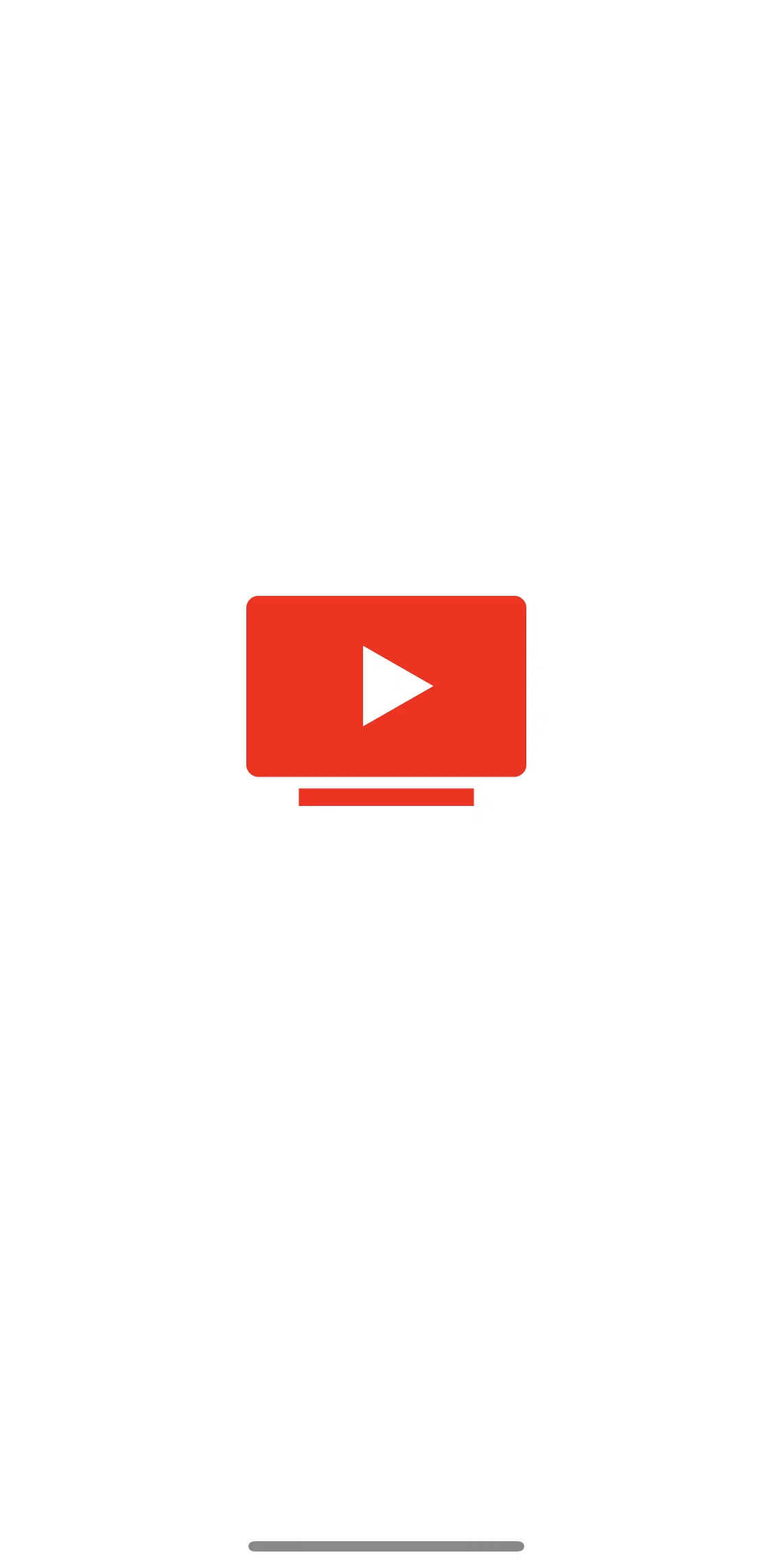 YouTube TV Screen screen in the Onboarding flow