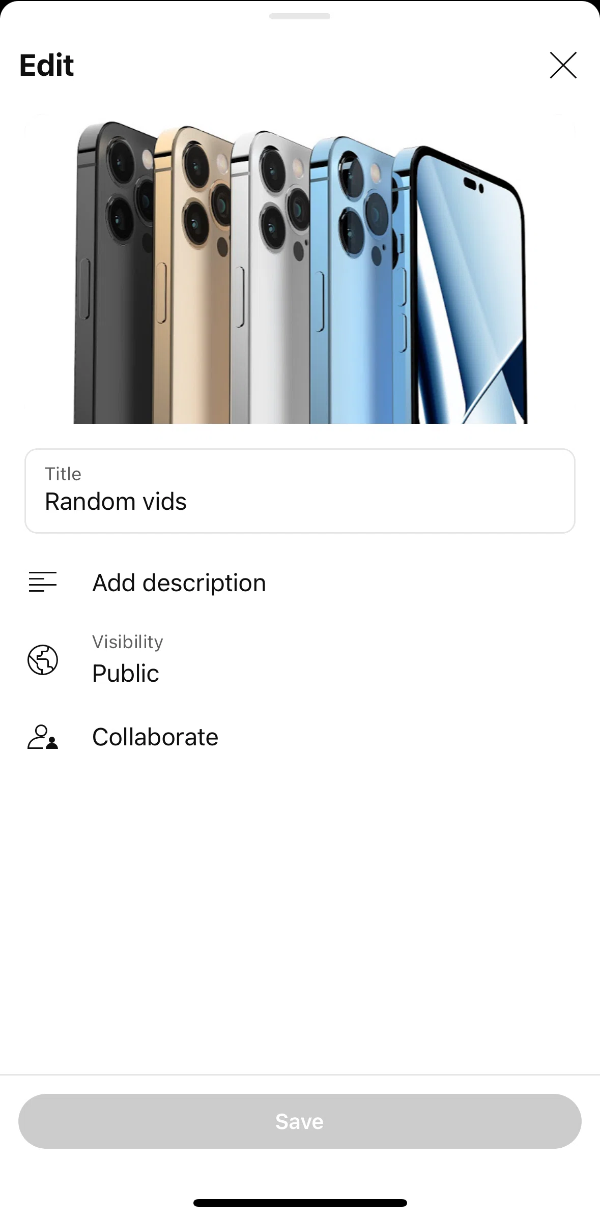 Youtube Screen 1 screen in the Enabling collaboration flow