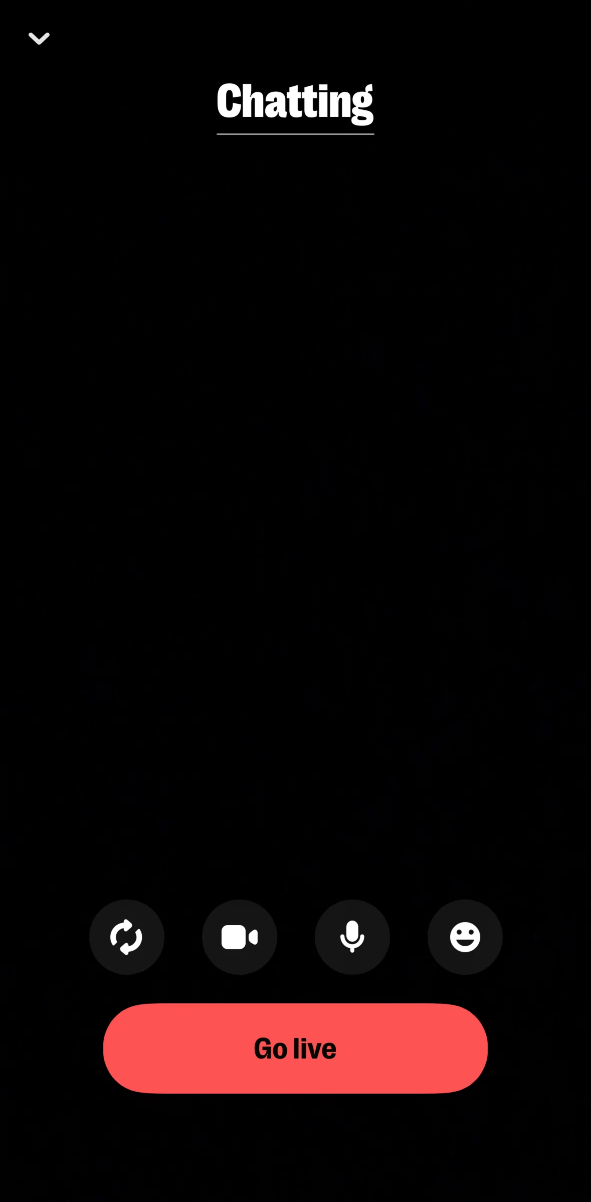 Yubo Screen screen in the Adding a filter flow