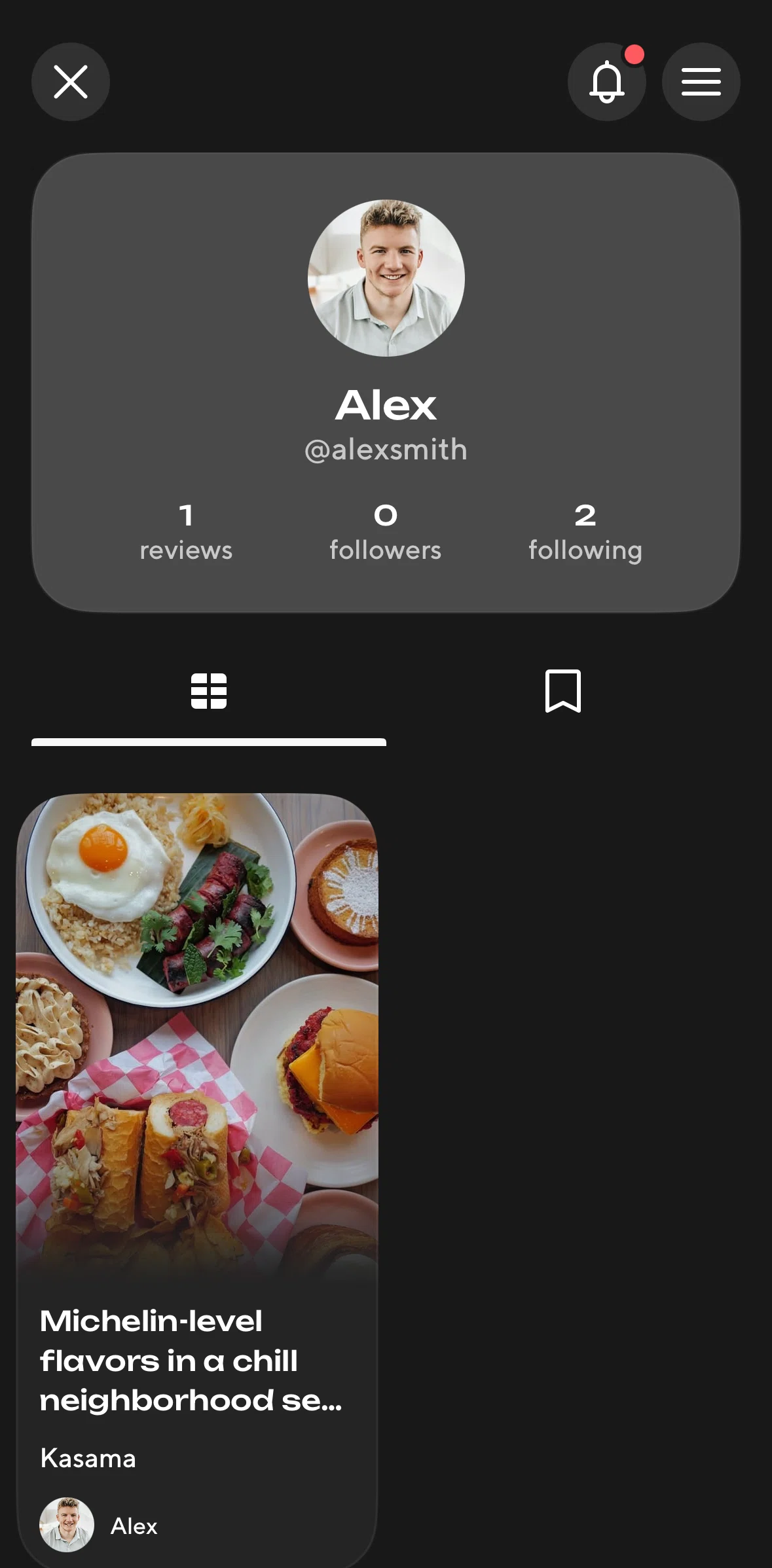 Zesty Screen screen in the Follow requests flow